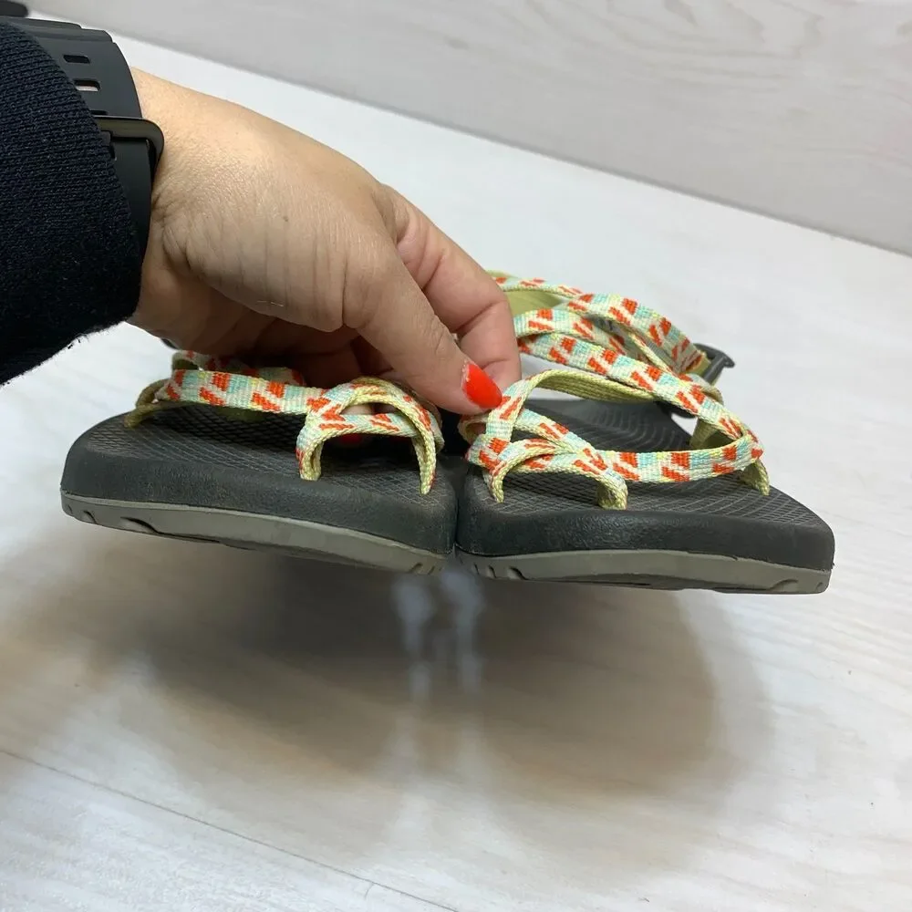 Chaco ZX/2 Classic Hiking Sandal Womens Size 8 Prism Yellow Sport Water Athletic